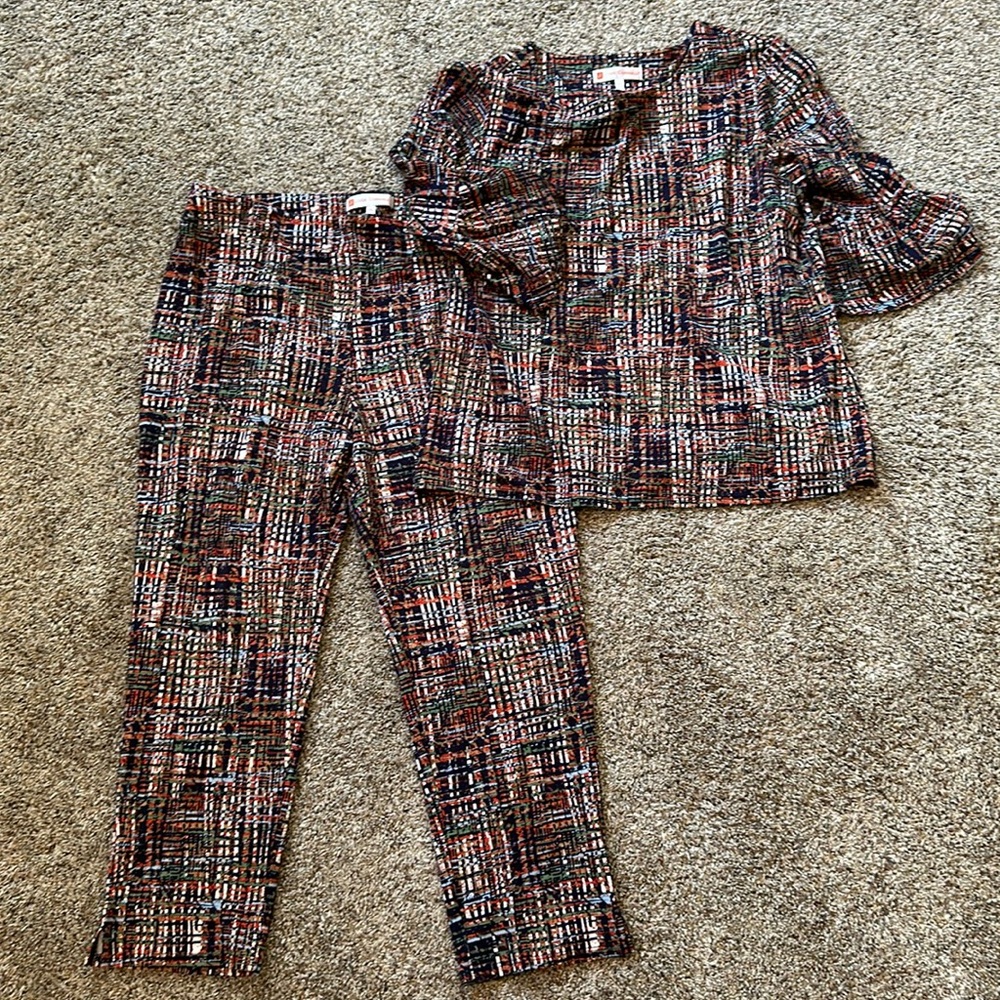 JUDE CONNALLY modern tweed knit set